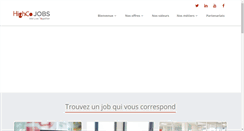 Desktop Screenshot of jobs.highco.fr